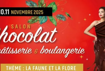Affiche du salon du chocolat