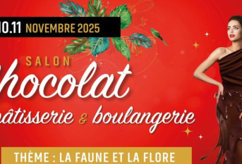 Affiche du salon du chocolat
