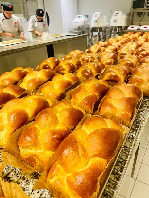 Brioches pour la Gourinoise Saint michel