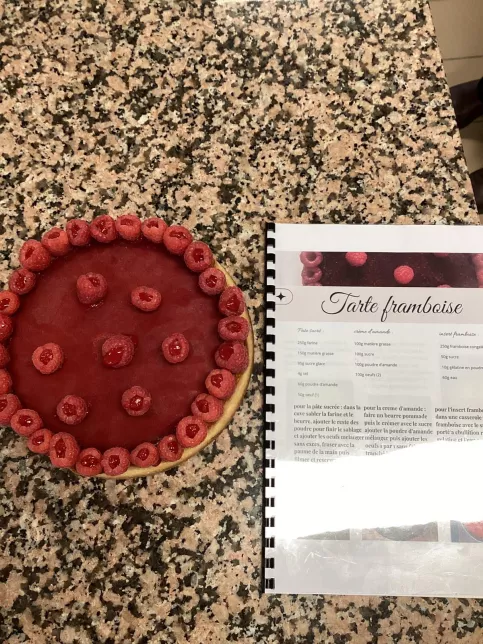 Tarte framboise